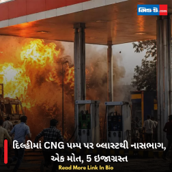 દિલ્હીમાં CNG પમ્પ પર બ્લાસ્ટથી નાસભાગ, એક મોત, 5 ઇજાગ્રસ્ત
